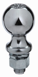 1-7/8"X3/4" CHROME HITCH BALL