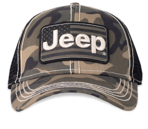 JEEP CAMO FLAG HAT