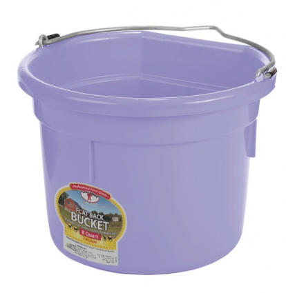 20QT FLAT BACK BUCKET LAVENDER