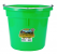 20QT FLAT BACK BUCKET LIME GREEN
