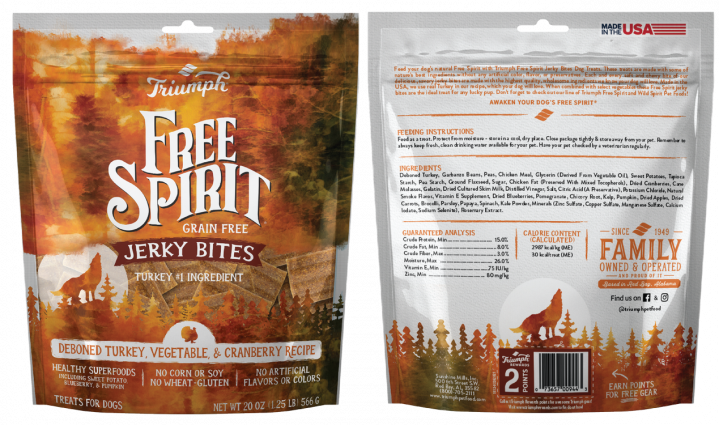 FREE SPIRIT GF JERKY TURKEY