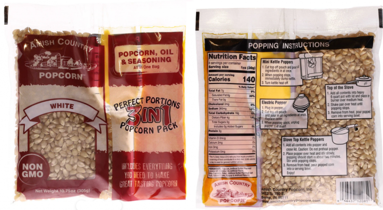10.75OZ TRI-PACK WHITE POPCORN