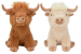 HIGHLAND COW DOG TOY 8"