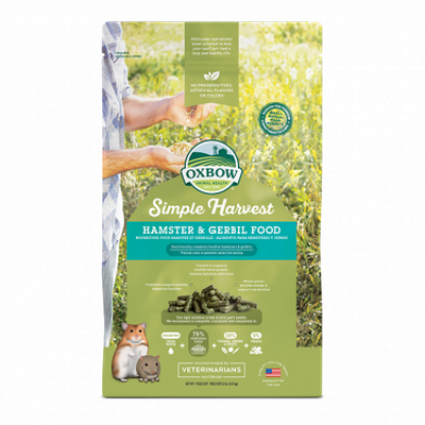 OXBOW HAMSTER & GERBIL FOOD 2LB