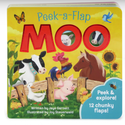 MOO PEEK-A-FLAP BOOK