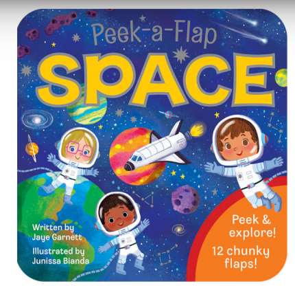 SPACE PEEK-A-FLAP BOOK