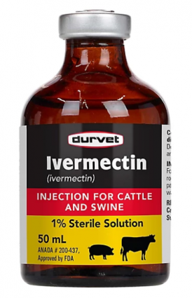 IVERMECTIN INJ 1% 50ML DURVET