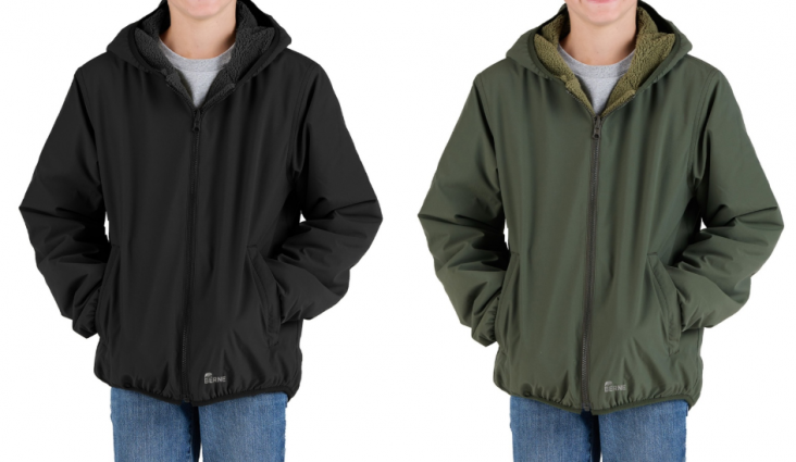 YOUTH SHERPA REVERSIBLE JACKET