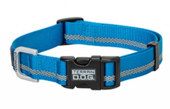 LARGE SNAP-N-GO COLLAR BLUE