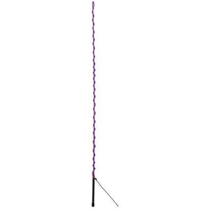 LUNGE WHIP RUBBER HANDLE 65" PUR