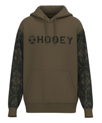 HOOEY LEGENDARY HOODIE BRN AZTEC