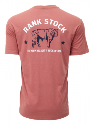 HOOEY RANK STOCK TEE CHARBRAY