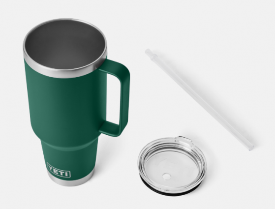 Rmblr 42oz Strw Mug Blk Forst Gr