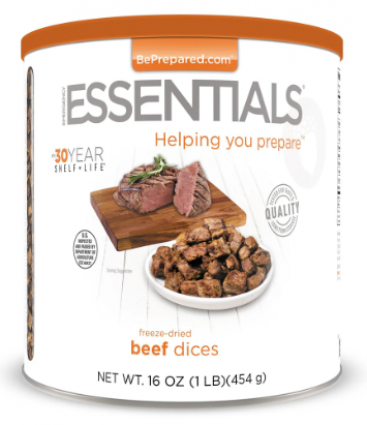 EE Beef Dices (Cooked) #10 Can