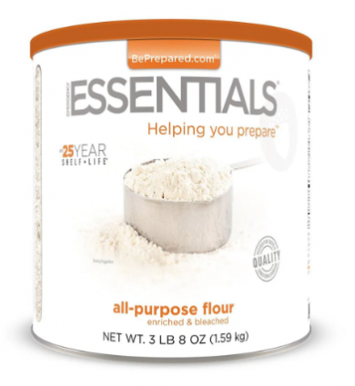 EE White Flour #10 Can