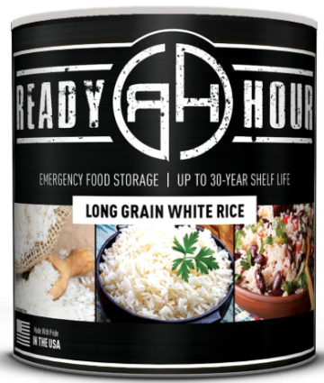 RH Long Grain White Rice #10 can