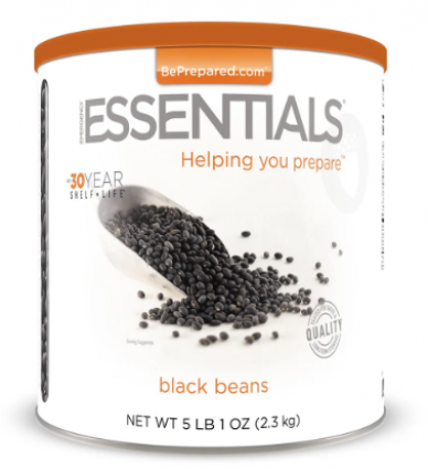 EE Black Beans #10 Can