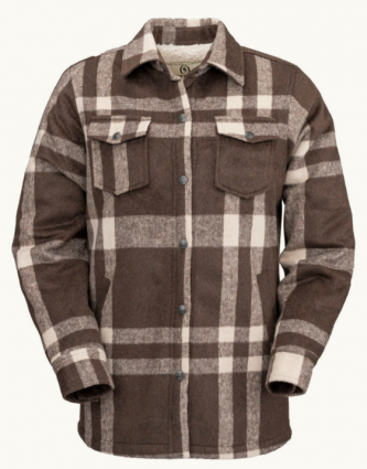 C'ANNE JACKET LT BROWN