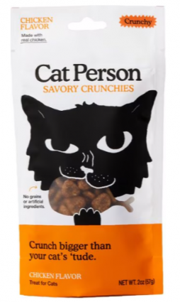 CAT PERSON CRUNCHIES CHICKEN