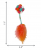 KONG CAT BUBBLE BALL TOY