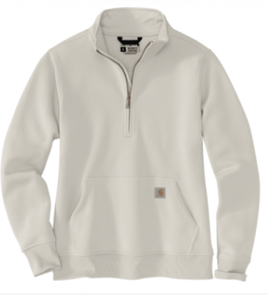 W RLXDFIT MW QZIP MCKNCK SWTSHRT