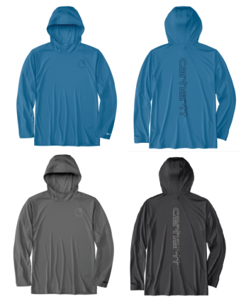 FORCE SUN DEFEND HOODED LS TEE
