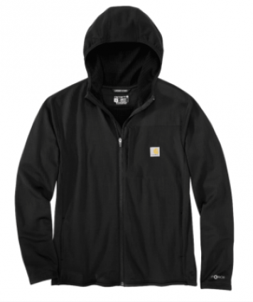 M Force RlxdFt FZp LS Hdd Tshrt