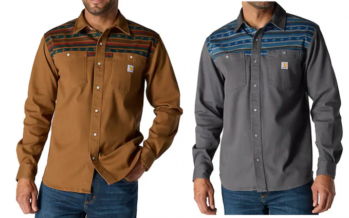 M Mntna RlxdFt Crdry LS Shrt