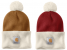 M KNIT POM CUFFED BEANIE
