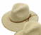 BRAIDED FEDORA WHIPSTITCH EDGE