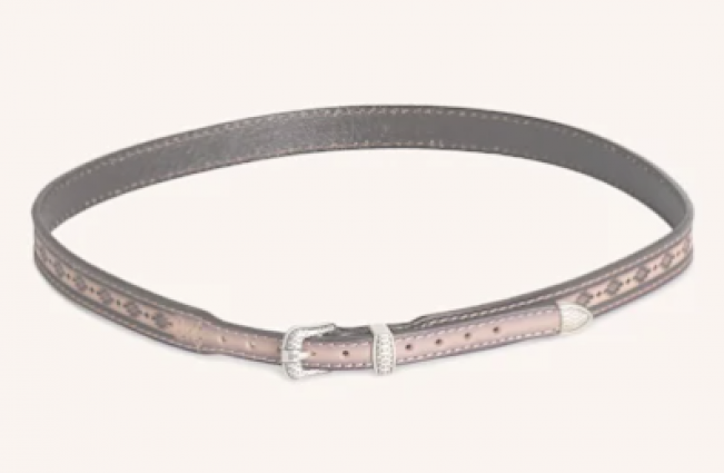 RDH GENUINE LEATHER HAT BAND NAT