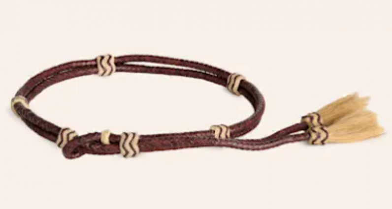 RDH GENUINE LEATHER HAT BAND BRN
