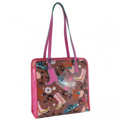 CF JELLY TOTE W HATS AND BOOTS