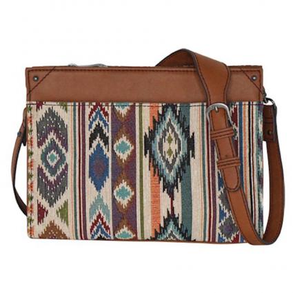 JUSTIN JACQUARD CROSSBODY