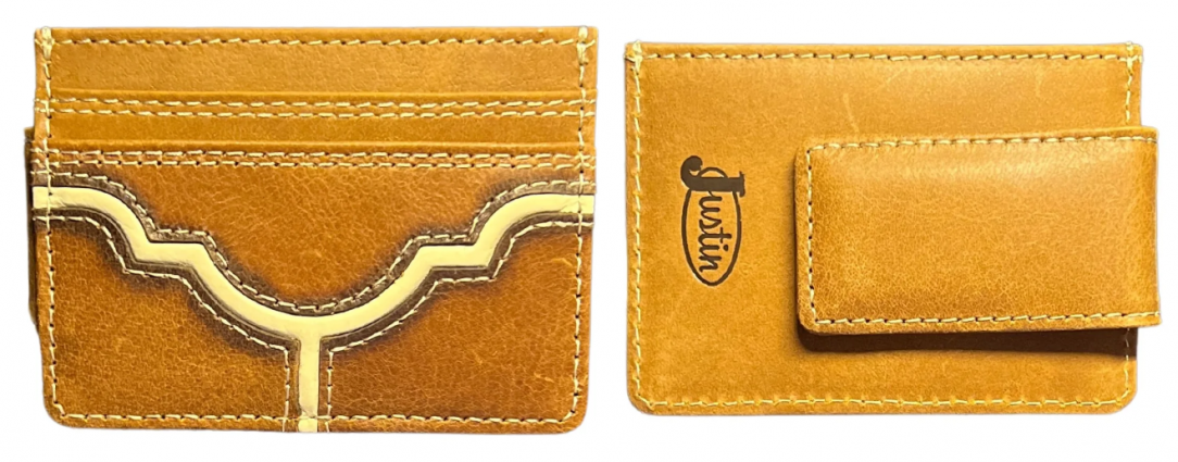 JSTN CARD CASE W/ MAGNET CLIP