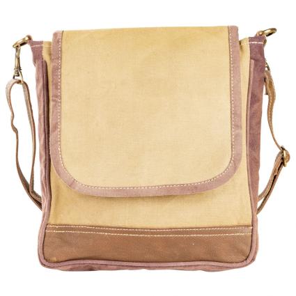 PLAIN CROSSBODY MESSENGER BAG