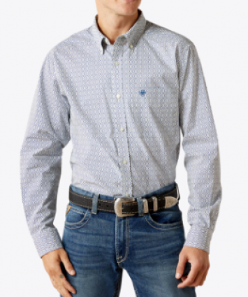 MNS SANTOS FITTED SHIRT CREAM