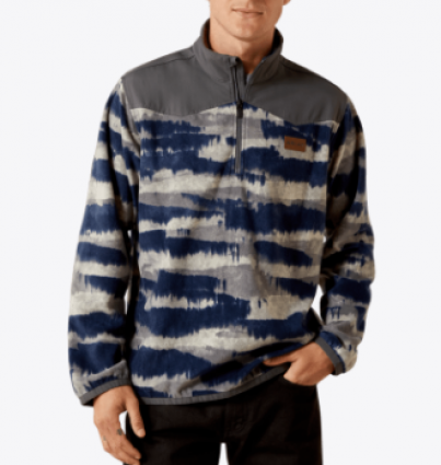MNS BASIS FLEECE SWEATER GREY