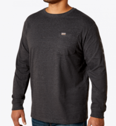 M RBR CTN STRNG LOGO LS CHAR