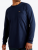 M RBR CTN STRNG LS TEE NAVY
