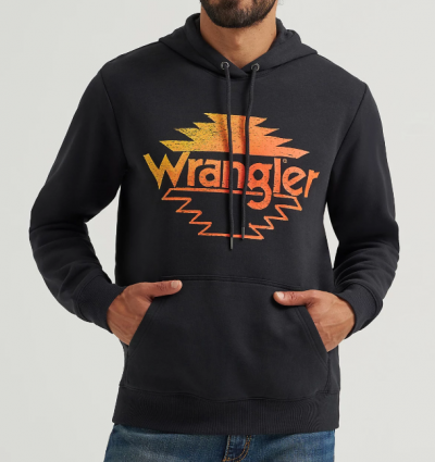 MNS GRAPHIC HOODIE BLACK