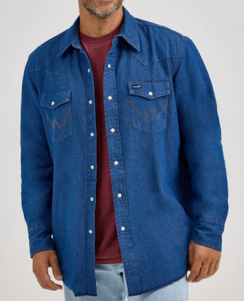 MNS FLANNEL LINED WORKSHIRT DNM