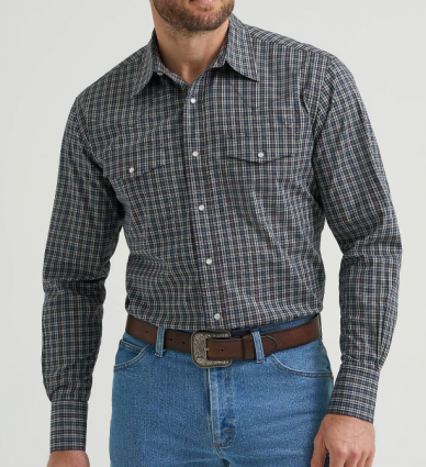 MNS WRINKLE RESIST DEEP GREY