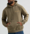 MNS LOGO SLEEVE HOODIE BNT OLIVE