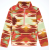 GIRLS SHERPA PULLOVER AZTEC GRN