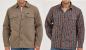 MNS REVERSIBLE JACKET CHOCOLATE