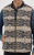 SHERPA LINED JACQUARD VEST RAVEN