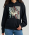 WMS RETRO GRAPHIC HOODIE BLACK