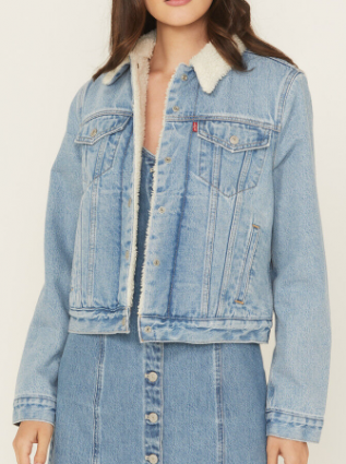 LADIES SHERPA TRUCKER FEELING EV