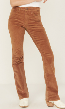 725 HR BOOTCUT SWEET HONEY CORDU